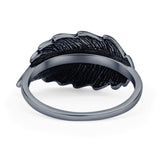 Feather Leaf Ring