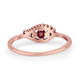 Oxidized Eye Ring