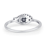 Oxidized Eye Ring