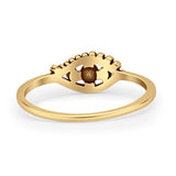 Oxidized Eye Ring