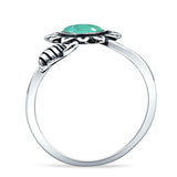 Oxidized Flower & Bee Oxidized Ring