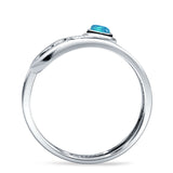 Oxidized Safety Pin Oxidized Ring