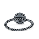 Beaded Halo Twisted Rope