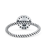 Beaded Halo Twisted Rope