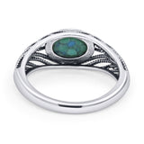 Oval Turquoise Ring