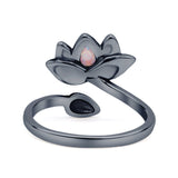 Pear Lotus Ring