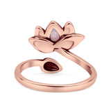 Pear Lotus Ring