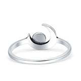 Crescent Moon Ring