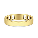Moon Phases Band Ring