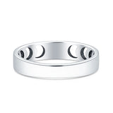 Moon Phases Band Ring