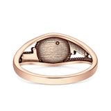 Round Stone Ring