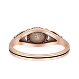 Floral Stone Ring