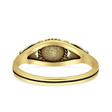 Floral Stone Ring