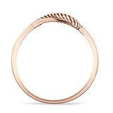 Infinity Rope Oxidized Ring