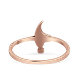 Hammer Ring Beaded Band