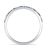 Swirl Bali Style Oxidized Beaded Band