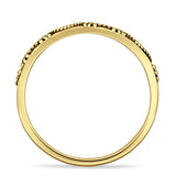 Swirl Bali Style Oxidized Beaded Band