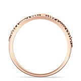 Swirl Bali Style Oxidized Beaded Band