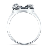 Octopus Tentacles Seawave Oxidized Ring