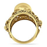 Oxidized Tiger Ring