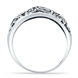 Oxidized Butterfly Ring