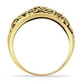 Oxidized Butterfly Ring