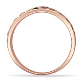 Curved Contour Chevron Ring