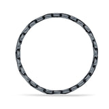 Ocean Wave Thin Band Ring