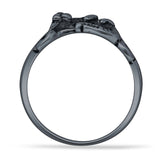 Oxidized Dragon Ring
