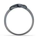 Oxidized Tentacles & Infinity Band Snake Rings