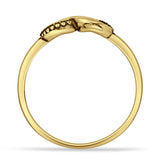 Oxidized Tentacles & Infinity Band Snake Rings