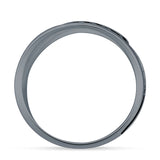 Oxidized Sunbeam Band Sun Ring