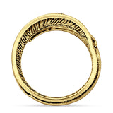 Feather Spoon Ring