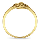 Oval Oxidized Mushroom Ring