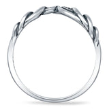 Oxidized Chevron Ring