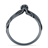 Oxidized Octopus Rings