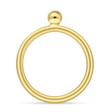 Stackable Full Ball Ring