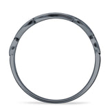  Oxidized Trinity Ring