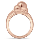 Three Ball Layered Ring