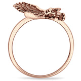 Flying Majestic Bald Eagle Ring