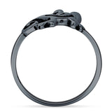  Oxidized Lizard Ring