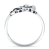  Oxidized Lizard Ring