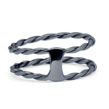 Twisted Rope Ring