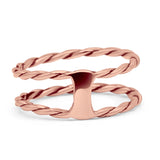 Twisted Rope Ring