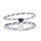 Twisted Rope Ring