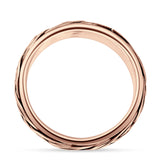 Spinner Braided Silver Ring