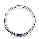 Spinner Braided Silver Ring