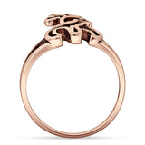 Oxidized Giraffes Ring