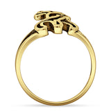 Oxidized Giraffes Ring