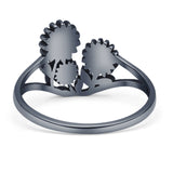 Budding Sunflower Ring